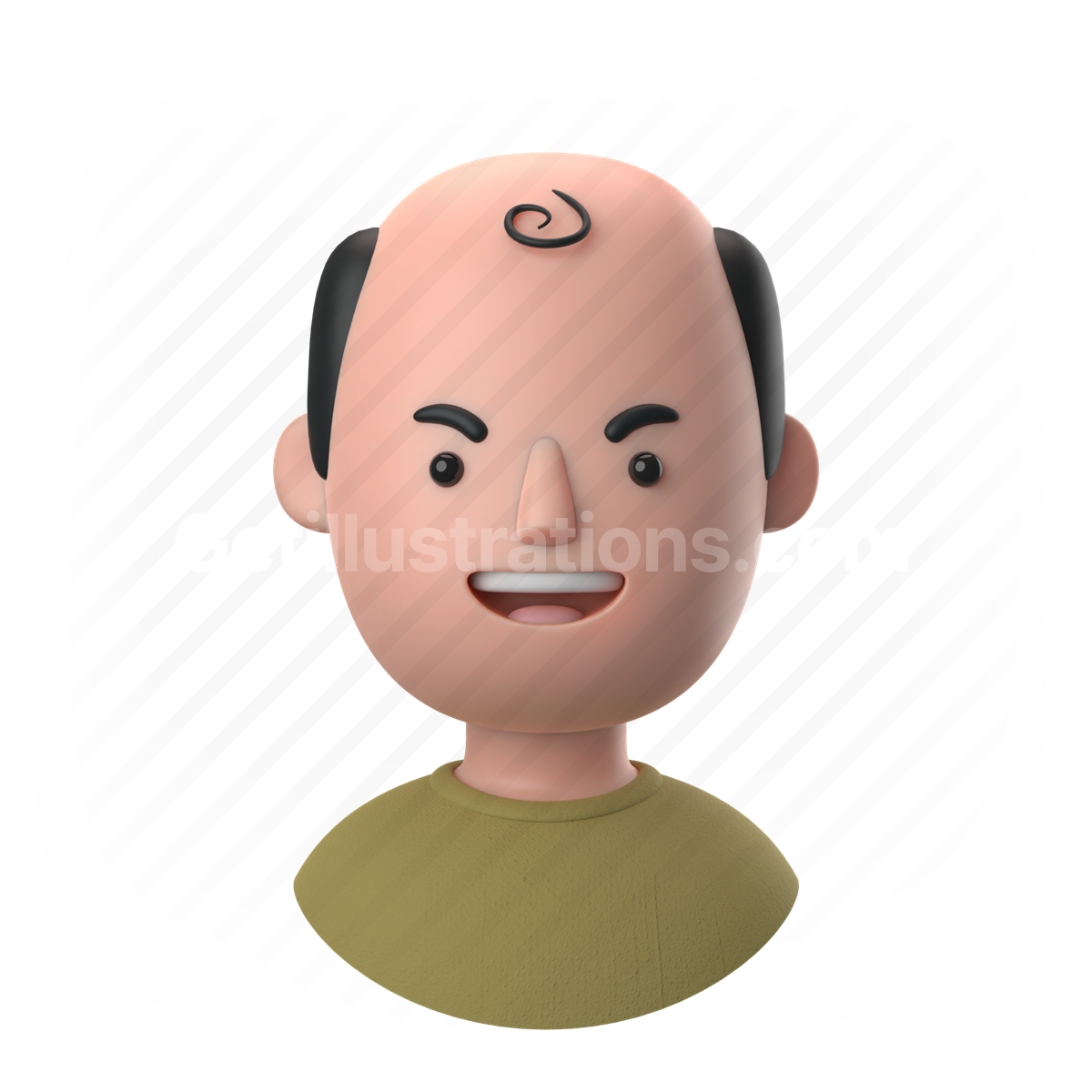 man, male, people, person, sweater, bald, balding, middle aged